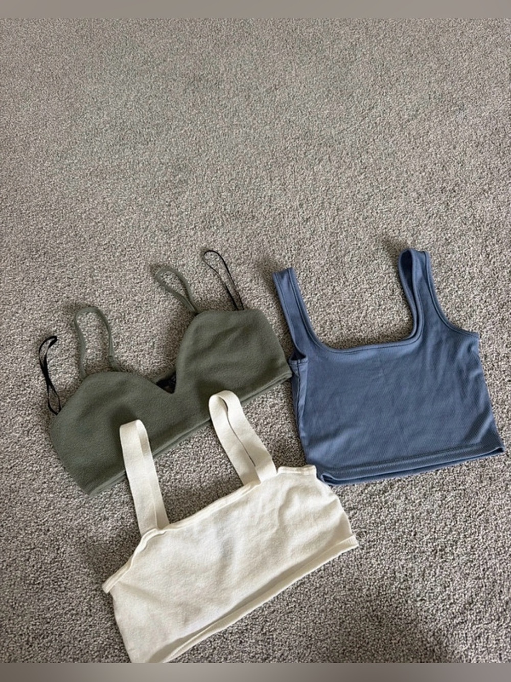 Bundle 3 crop tops